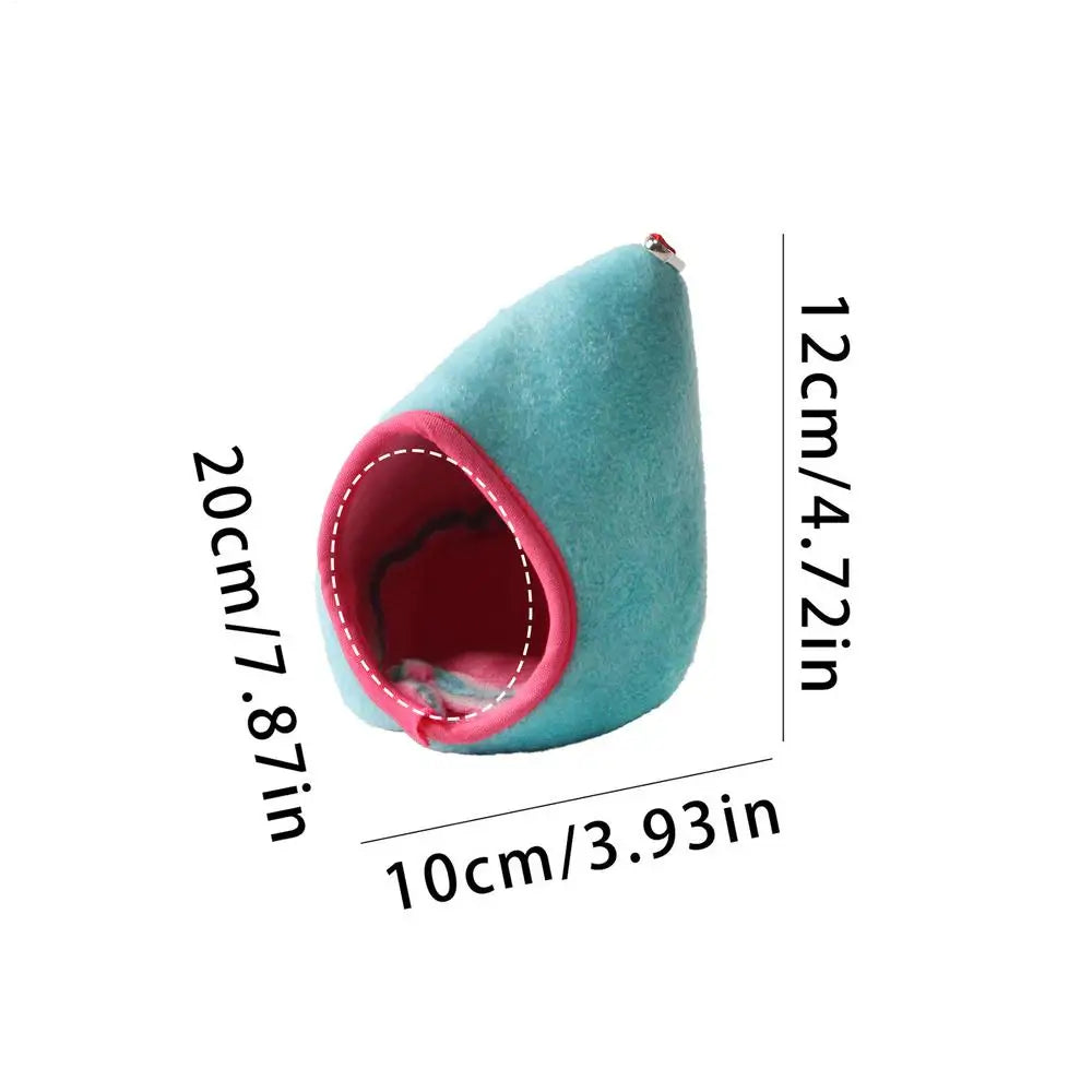 Hamster Hammock Hangable Hedgehog Nest Squirrel Enrichment Relaxing