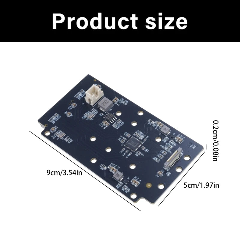 652F PCIe M 2 NVMe Adapters 5 Enhanceds Data Transfer Stability 2280 Zpaxo