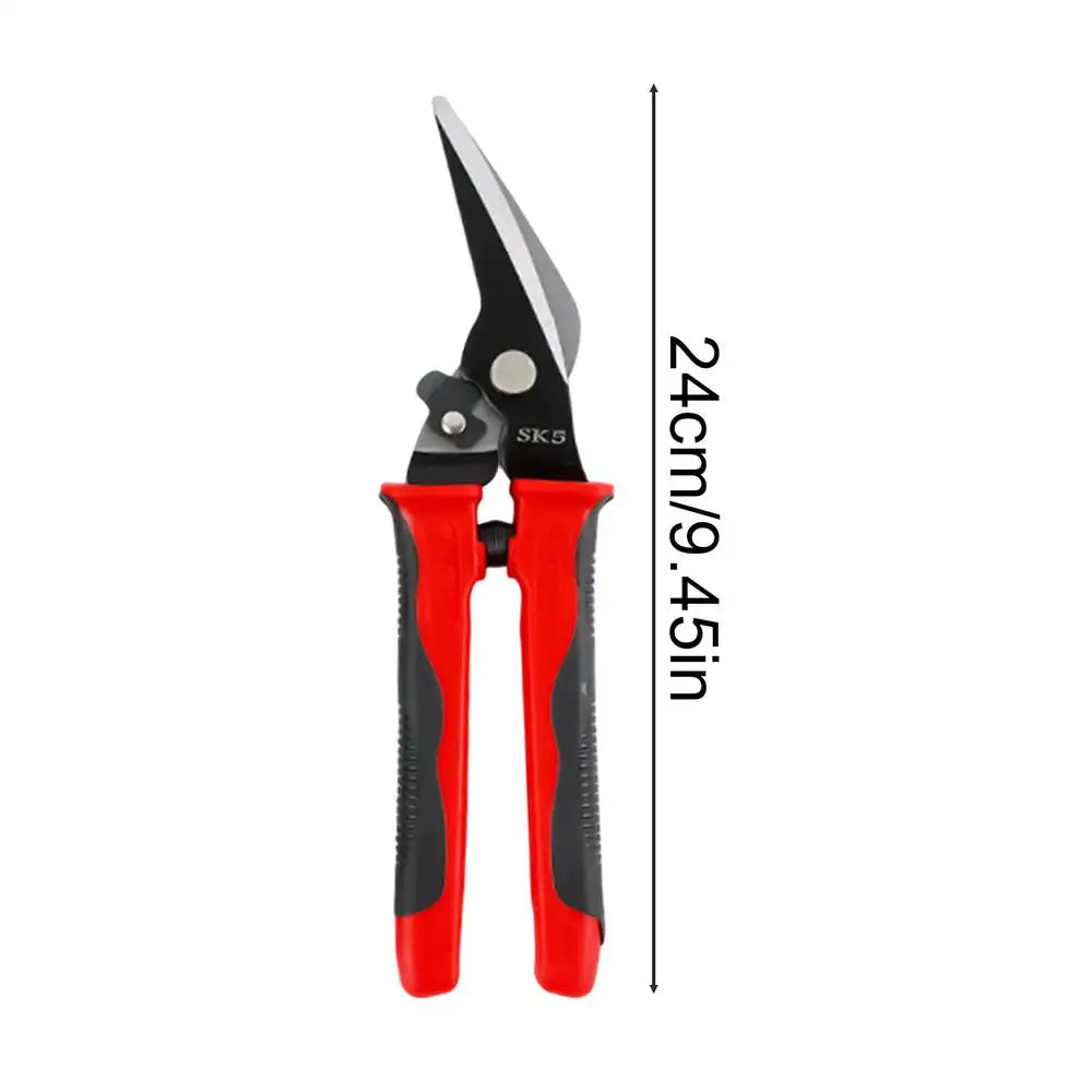Industrial Tin Snip Aviation Shears Heavy Duty Metal Sheet Cutter