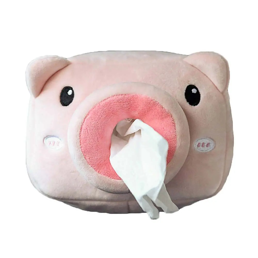 Soft Animals Car Styling Accessories Paper Package Case Tissue Box Zpaxo