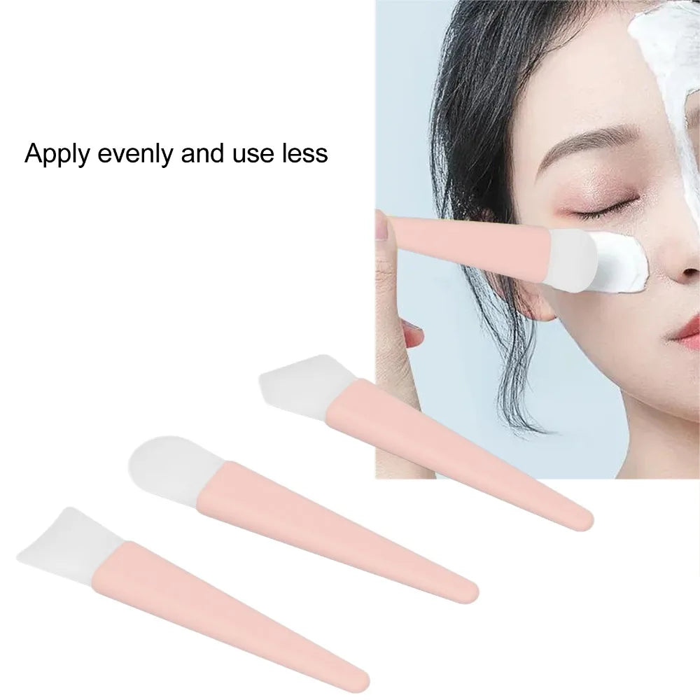Soft Silicone Brush Applicator Lightweight Design Easy Clean Makeup Zpaxo