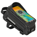 Bike Bicycle Phone Front Frame Bag TPU Touch-screen Sun-visor MTB