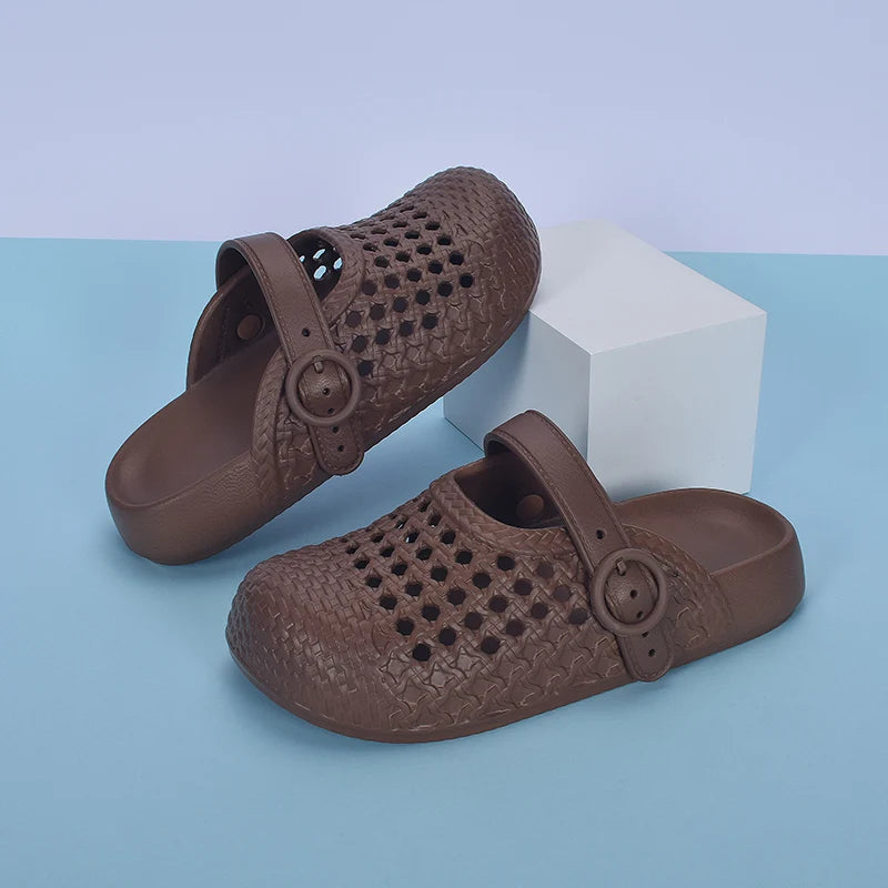 2025 Summer Fashion Women's Solid Features Trend Anti-slip