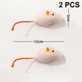 Interactive Plush Rat Cat Toys Durable Linen Perfect Pet Safe Indoor Zpaxo A7