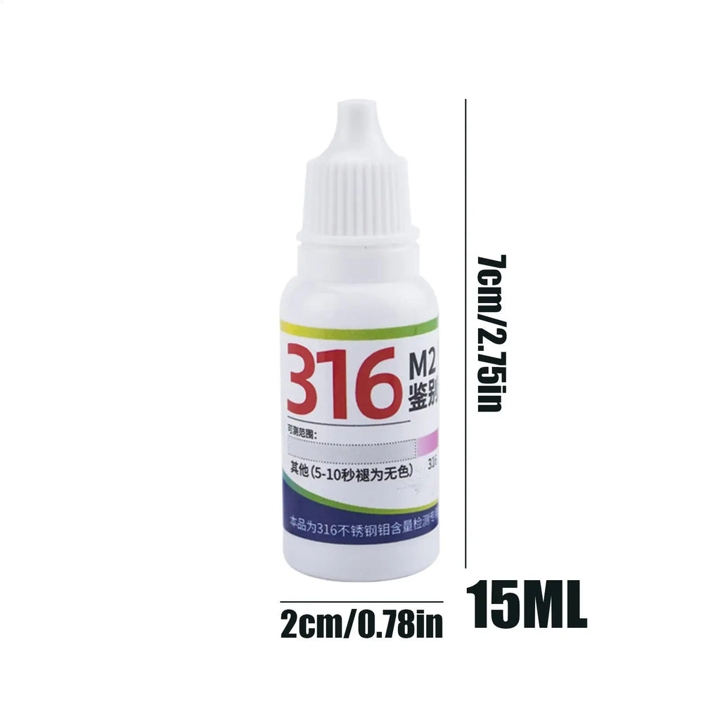 Analysis Reagents Identifying Manganese Drugs Testing Solution 316