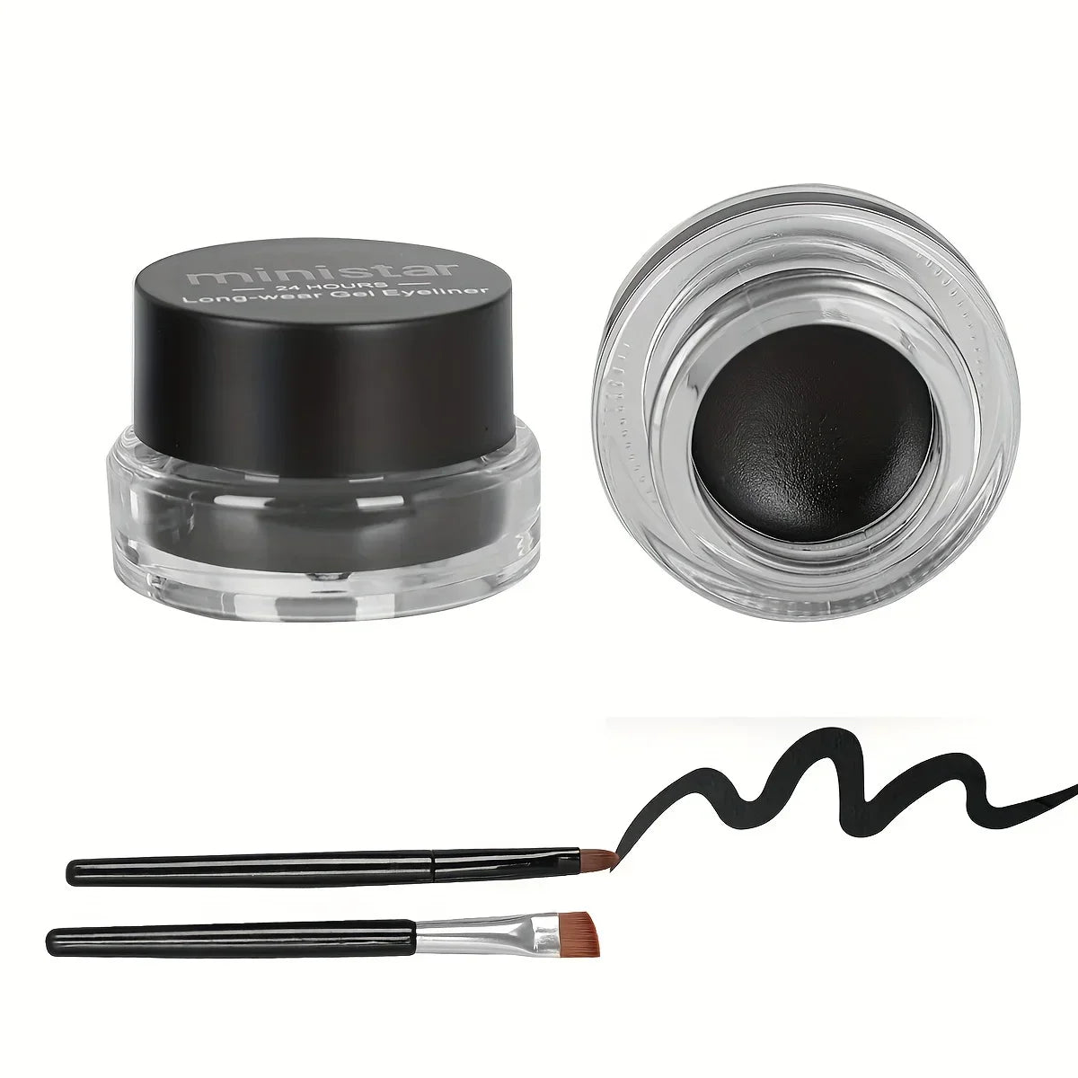 Eyeliner Gel Eyebrow Pomade Waterproof Sweatproof Smudge Proof
