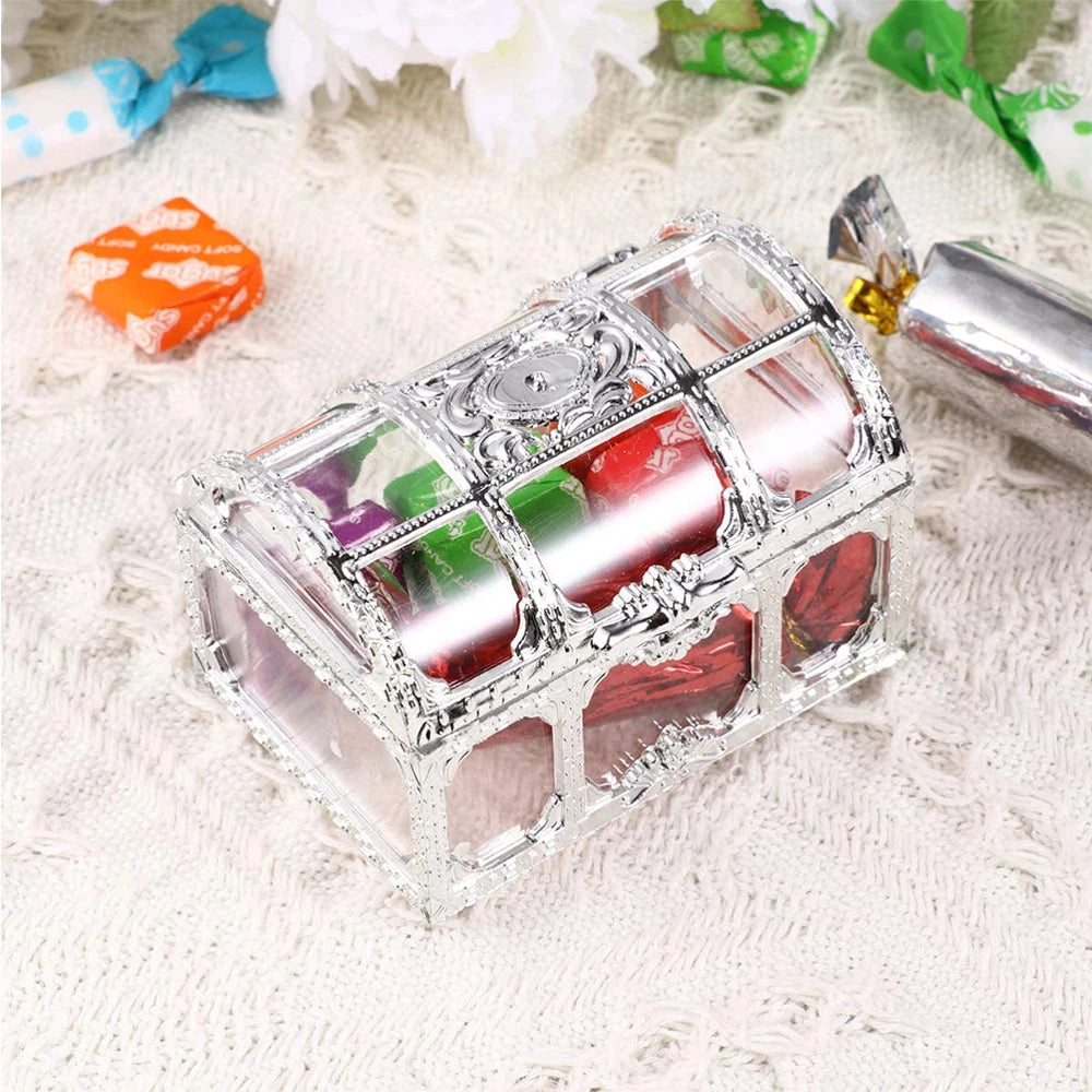 Retro Pirate Treasure Chest Mini Storage & Display Box