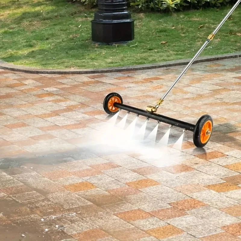 4-Nozzle Undercarriage Cleaner & Pressure Washer Water Broom