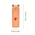 Animal Standing Pencil Case & Pen Holder – Back-to-School Gift Animal Pencil Case Zpaxo YELLOW