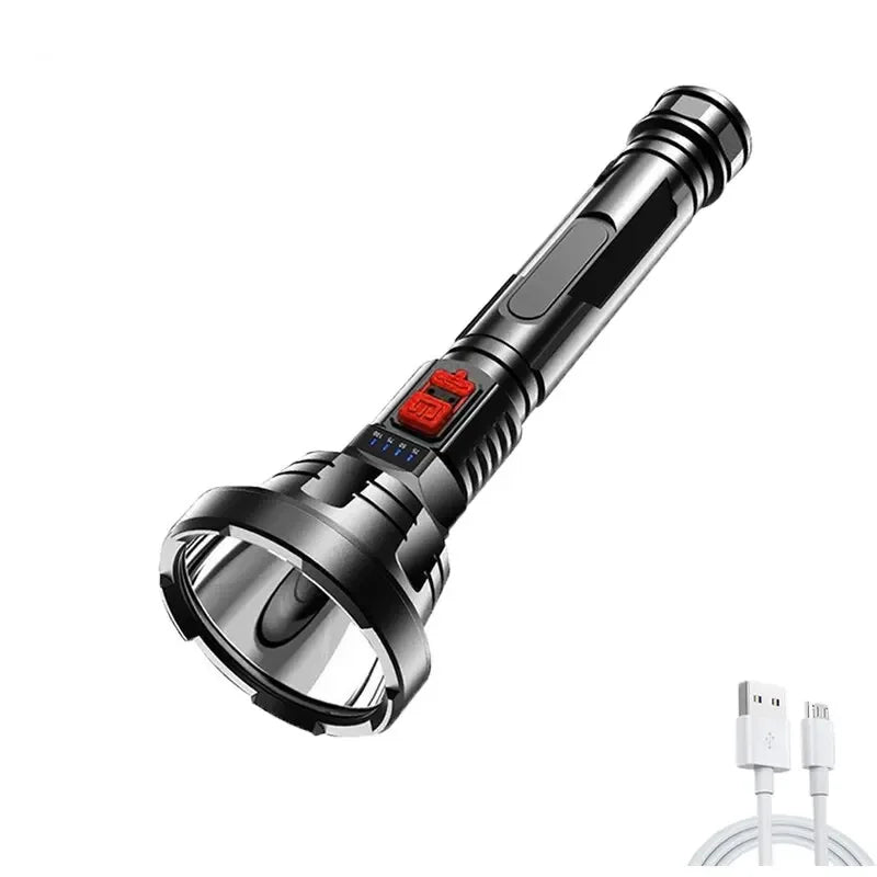 ESMARTER 800 Lumen USB Rechargeable LED Tactical Flashlight