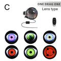 Devil Eye LED Headlight – 6 Mode Universal Car & Motorcycle