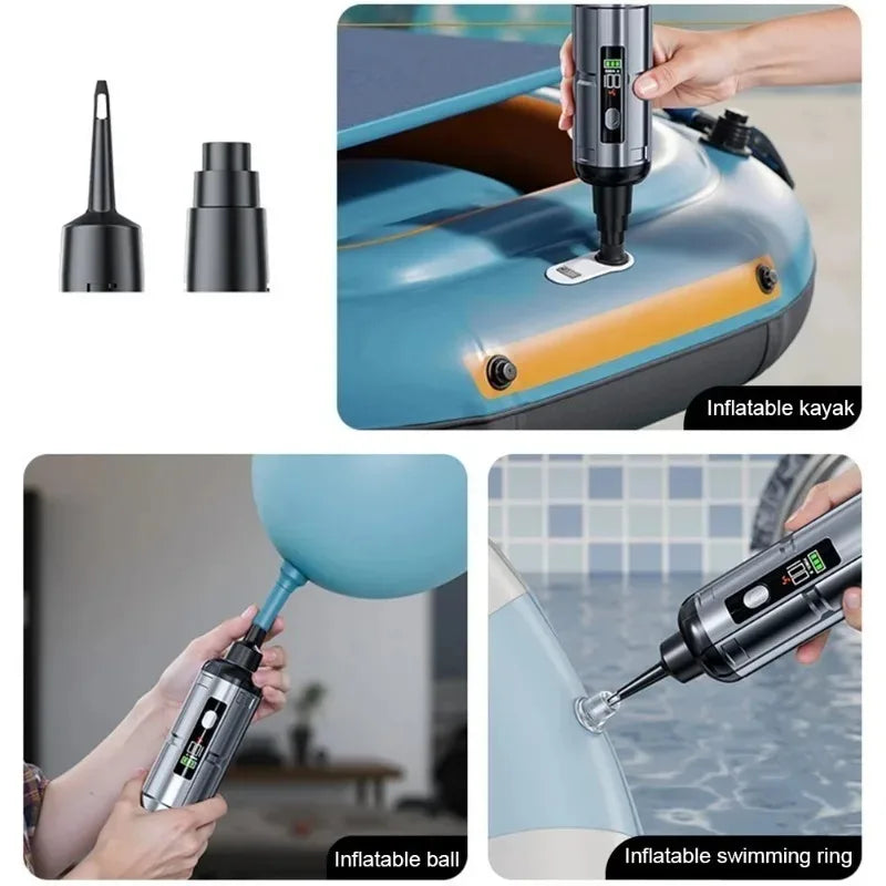 17000PA Car Vacuum Cleaner with Brushless Motor Handheld Vacuum Portable Cordless Compressed Air Duster for Car Home Office Pet Zpaxo
