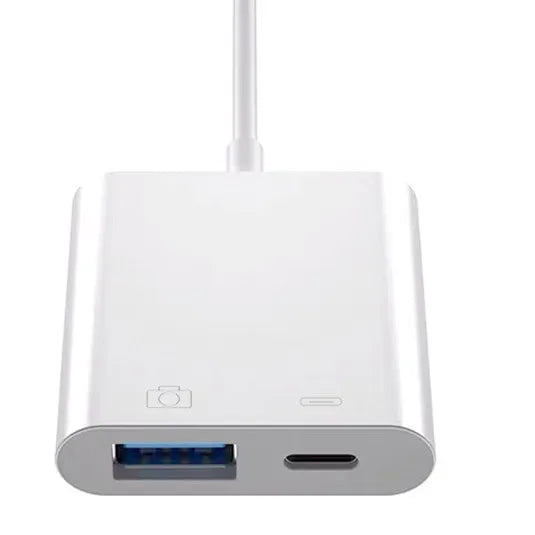 Lightning USB OTG Converter Adapter IPhone Mouse Keyboard Charging U Zpaxo USB with Charging