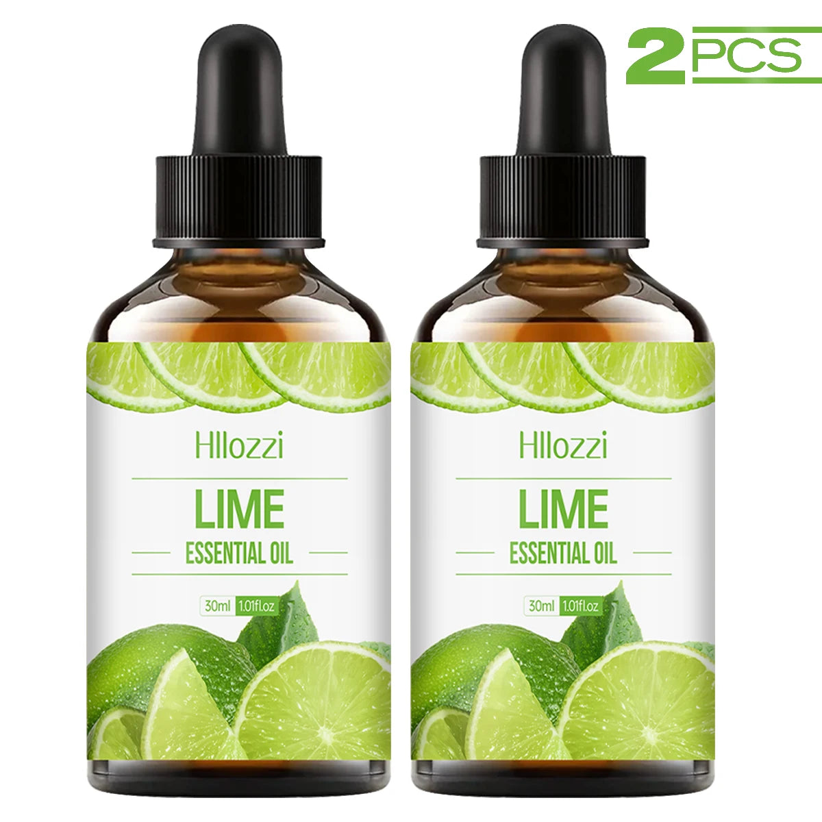 Lime Essential Oil Pure Plant Multifunctional Use Aromatherapy Zpaxo LIME 2PCS 30ml LEMON|30ml