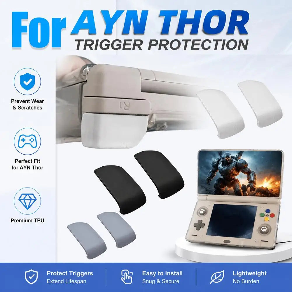 Extended Trigger Key Caps for AYANEO THOR | Protective Cover Trigger Key Caps Zpaxo