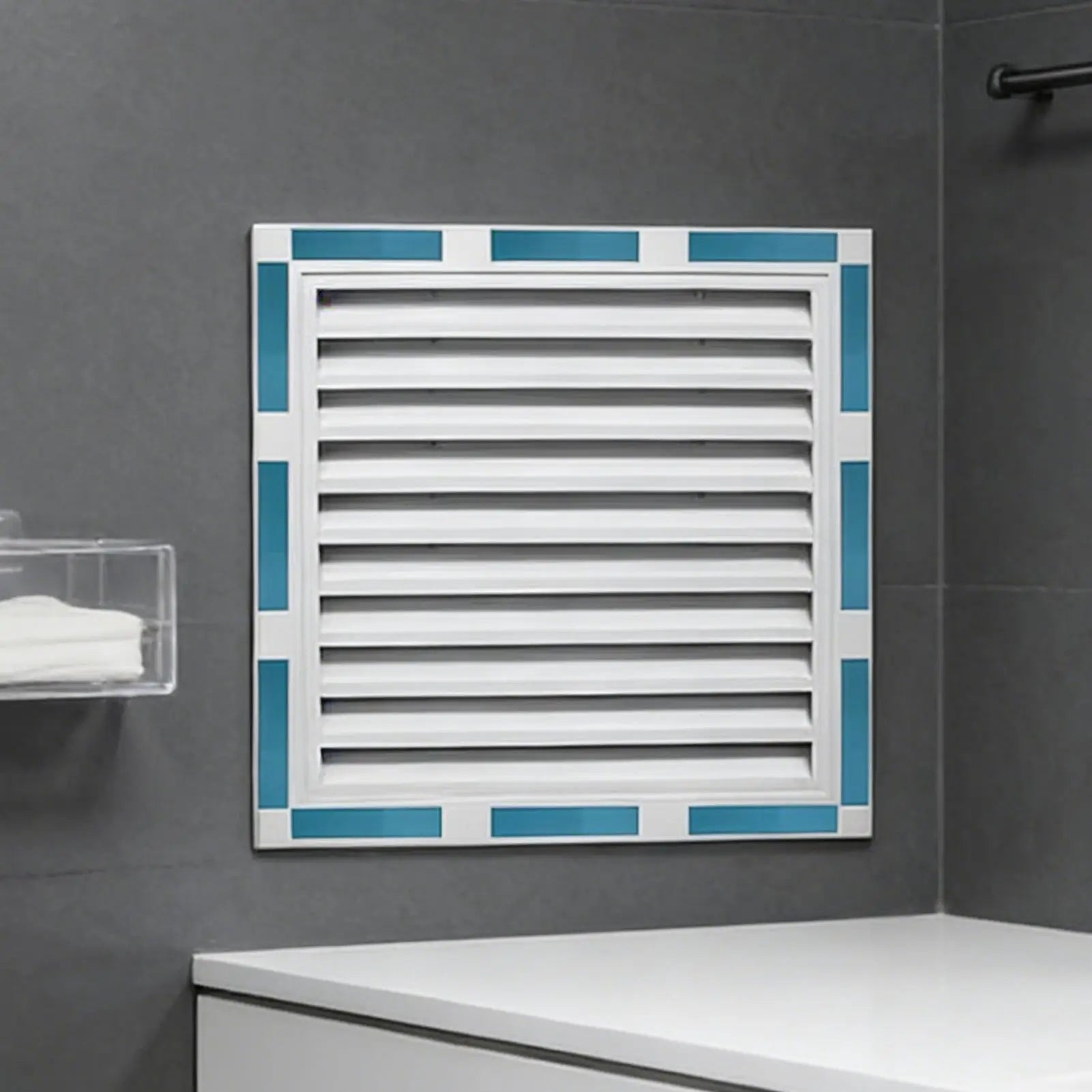Adhesive Metal Plate Steel Strip Magnetic Vent Cover Non Mounting