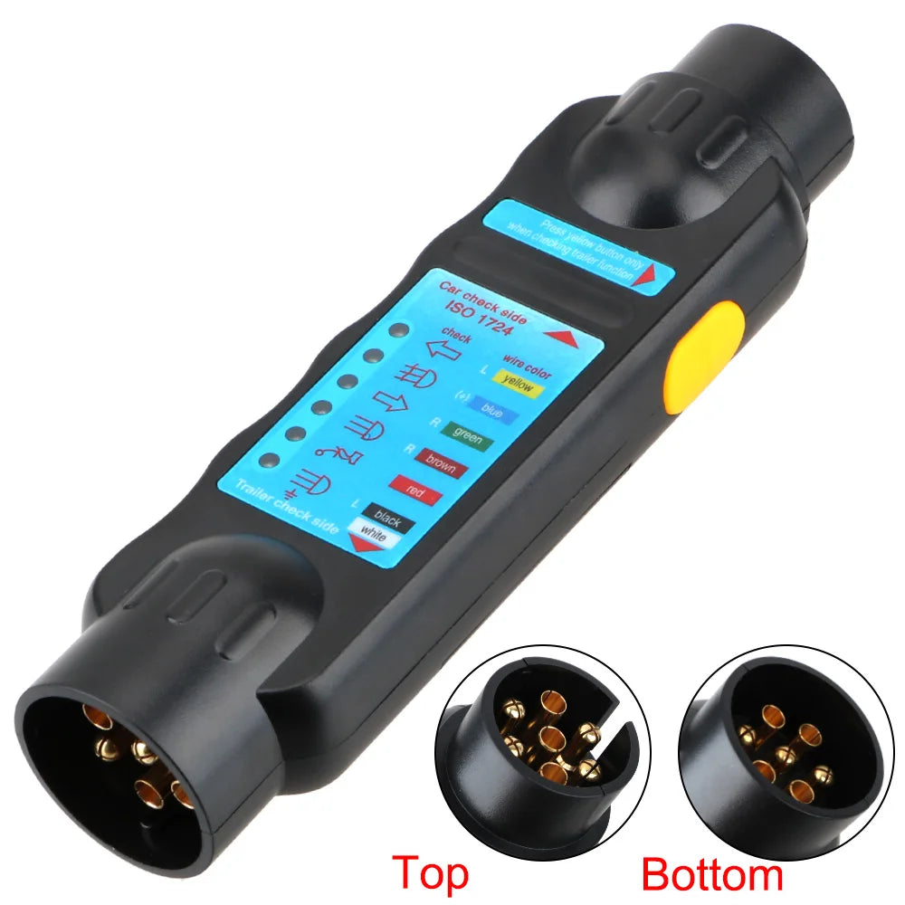 Plug Socket Diagnostic Tools Caravan Towing Tow Bar Light Wiring