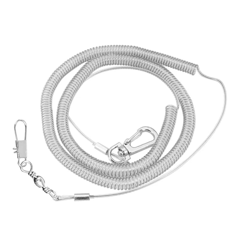6m Flexible Parrot Bird Harness Leash Leg Ring Anti-bite Outdoor
