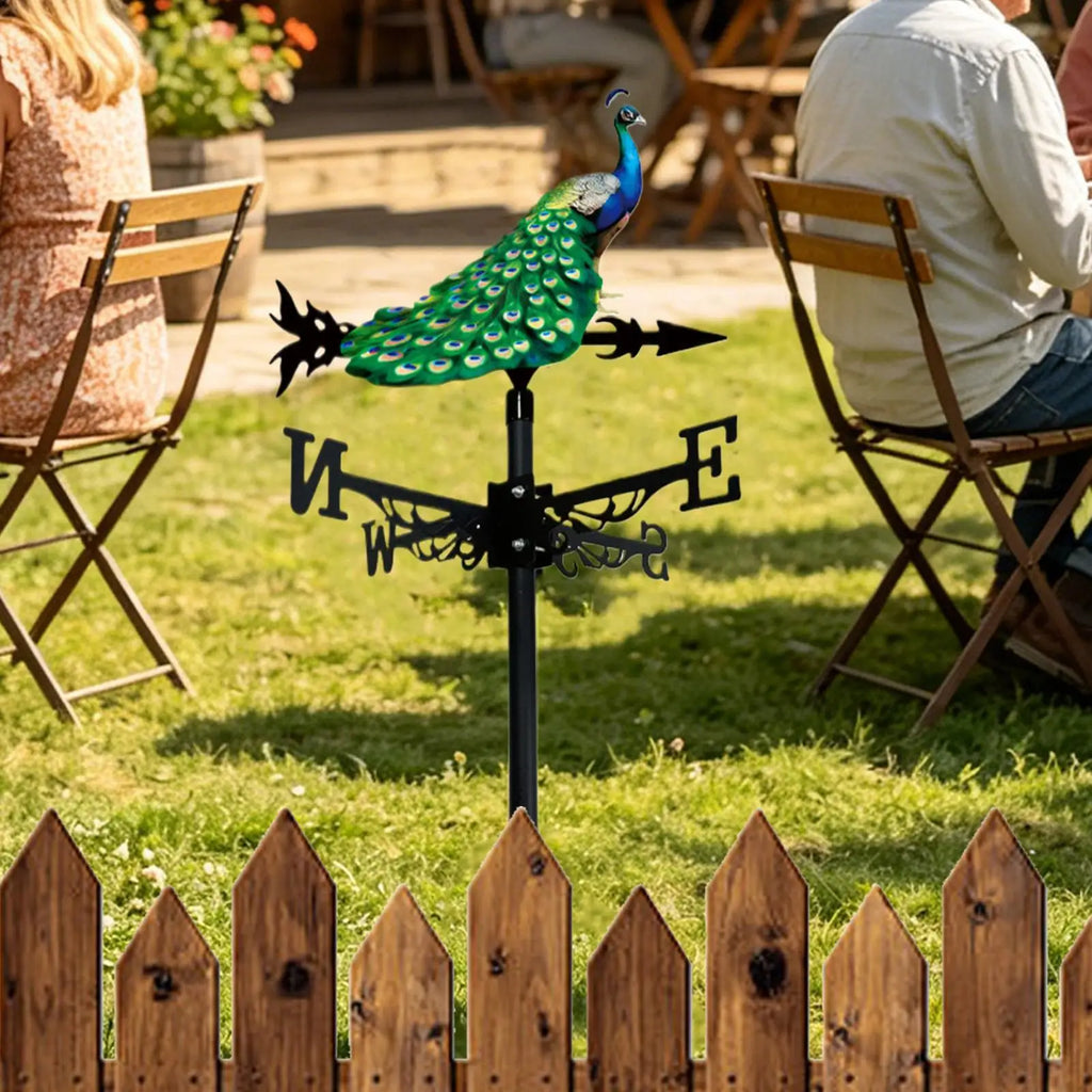 Weather Vane Outside Outdoor Wind Direction Indicator Sculpture