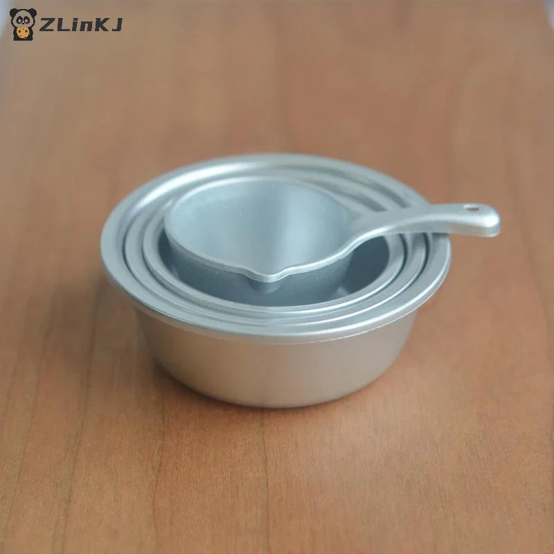 ▶1 Set 1/6 1/12 Dollhouse Miniature Simulation Plastic Basin Water Scoop Model Doll House Kitchen Accessories Toy Zpaxo