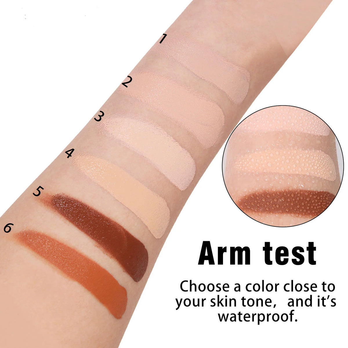 Waterproof Durable Concealer Which Can Cover Black Eye Spots Prevent Zpaxo