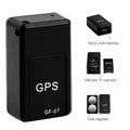 Mini Magnetic GF-07 GPS CarTracker Real Time Tracking Anti Theft Anti Locator Auto Strong Magnetic Mount SIM Message Positioner Zpaxo Black