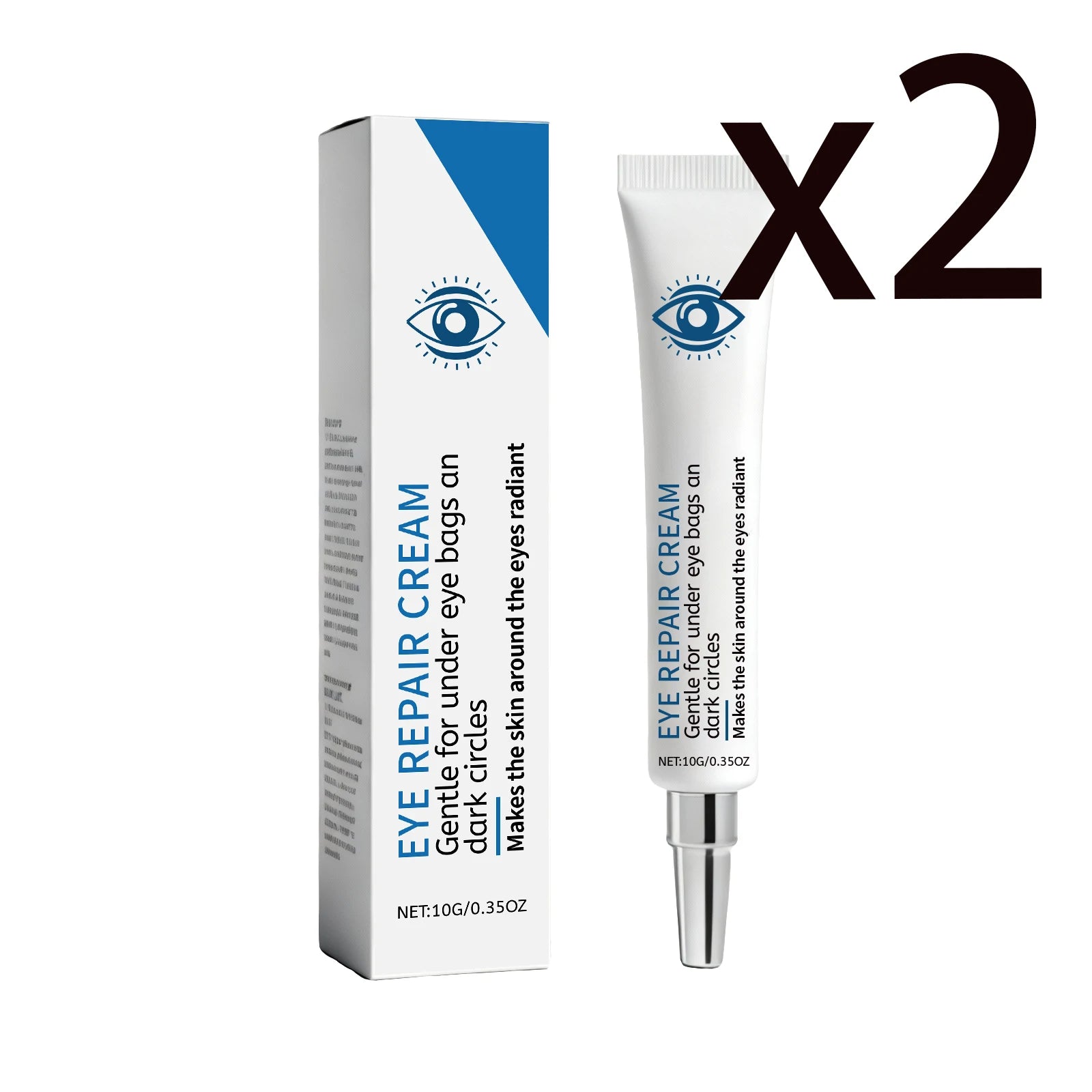 Tightening Eye Cream for Dark Circles, Bags & Fine Lines Eye Cream Zpaxo 2x10g