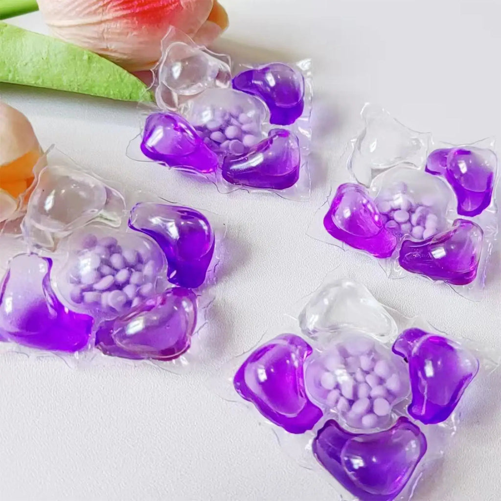 Laundry Pods 5In1 Stain Remover 80 Pacs Detergent Softener Fresh