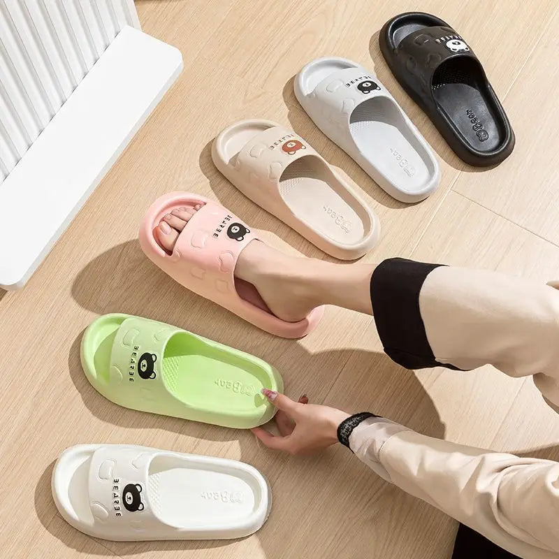 Women's Slippers Summer Outdoor Indoor Thick Soled Bathroom Anti Slip