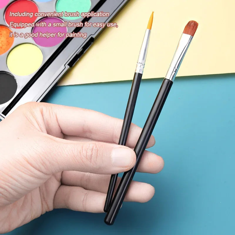 20 Colors Face Body Oil Painting Paint Pigment Non Toxic Safe Kids Zpaxo