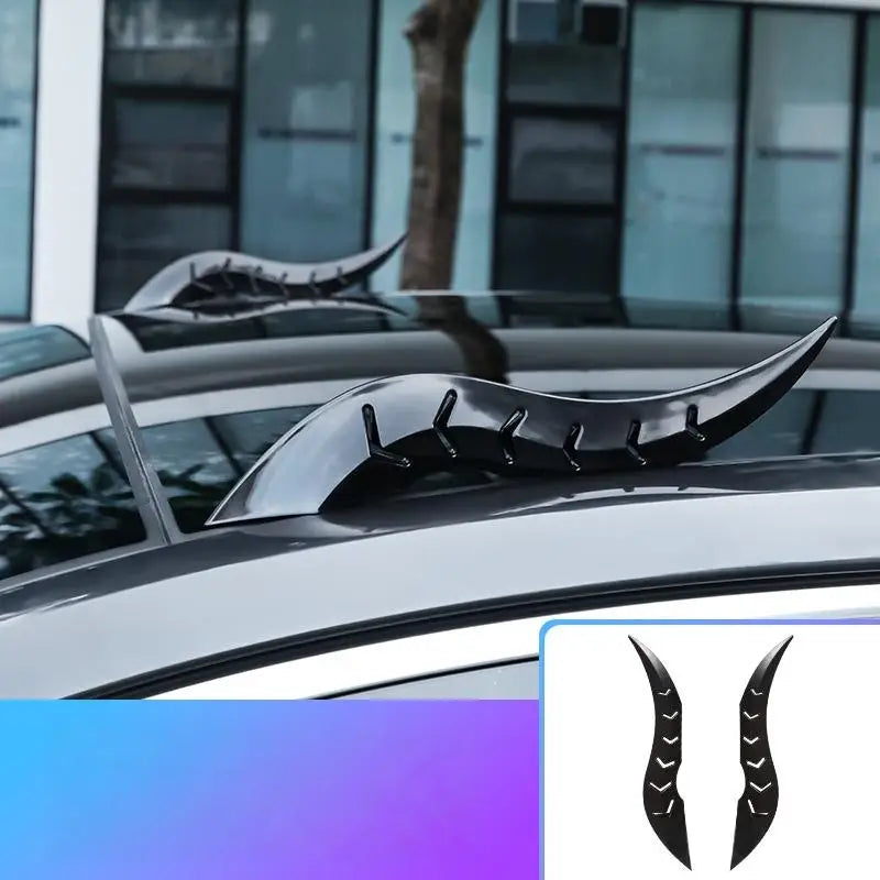 3D Dragon Horn Car Roof Decoration – 2Pcs Universal Exterior Decor