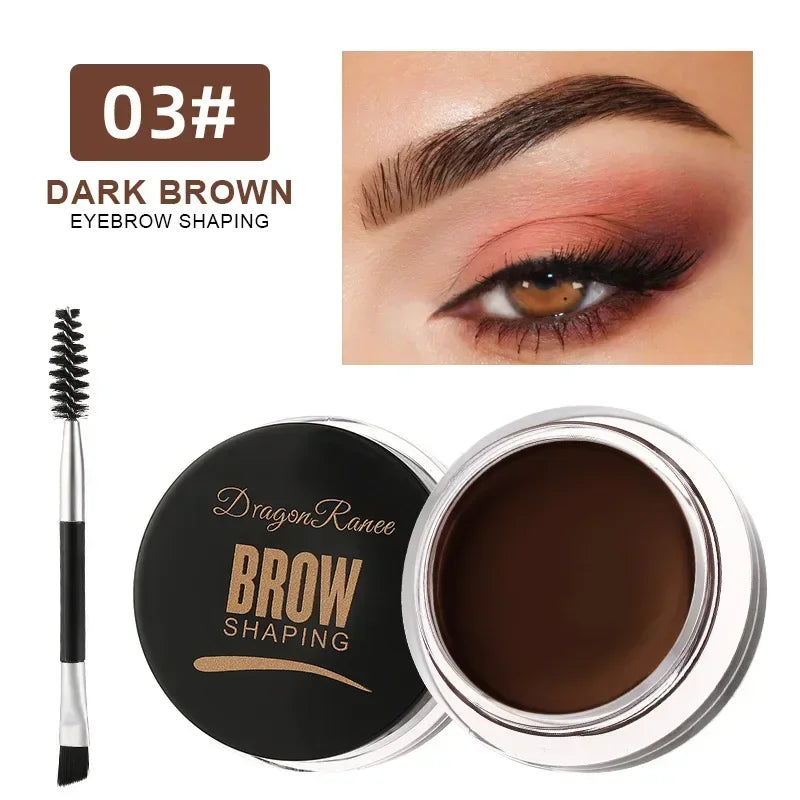 Matte Eyeliner Eyebrow Cream Gel Waterproof Long Lasting Contouring Zpaxo 3