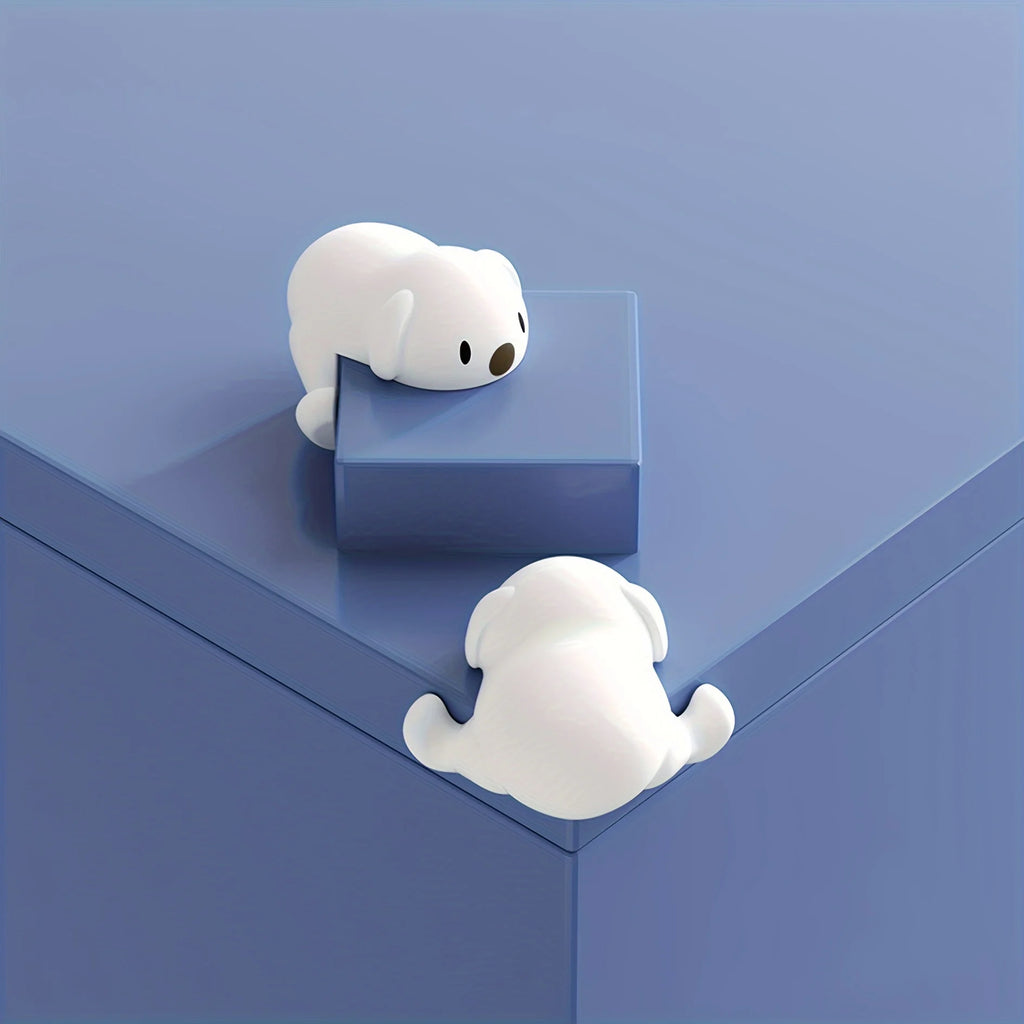 8-Pack Bear Baby Silicone Corner Protectors – Table Safety Guard Baby Corner Guards Zpaxo