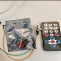 HX1838 Remote Control Robot Remote Control Module (Remote Control+Receiver Board) Infrared Wireless Remote Control Kit Zpaxo Default Title