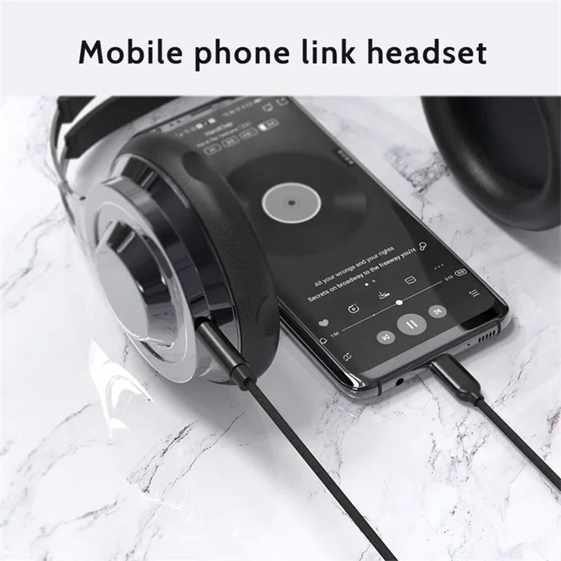 Usb Type C To 3.5mm Aux Audio Cable Headset Speaker Headphone Jack Adapter Car Aux for Samsung S20 Plus Note 20 S21 Ultra Tab S7 Zpaxo