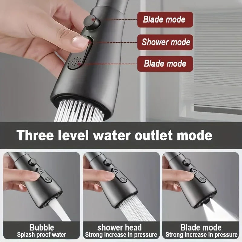Universal 360° Rotate Kitchen Faucet Extender Aerator Plastic Splash Filter Kitchen Washbasin Faucet Bubbler Nozzle Aerator Zpaxo