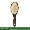 BOOMSLIFE Wood Cushion Hair Brush – Detangling & Scalp Massage Cushion Hair Brush Zpaxo Wood Teeth China Mainland