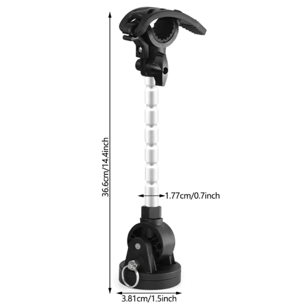 Electric Steer Trolling Motor Stabilizer Reduces Bounce Stabilizer Kit Motor Frame Removal Feature Securely Mounted Zpaxo 36.6cm-14.41in