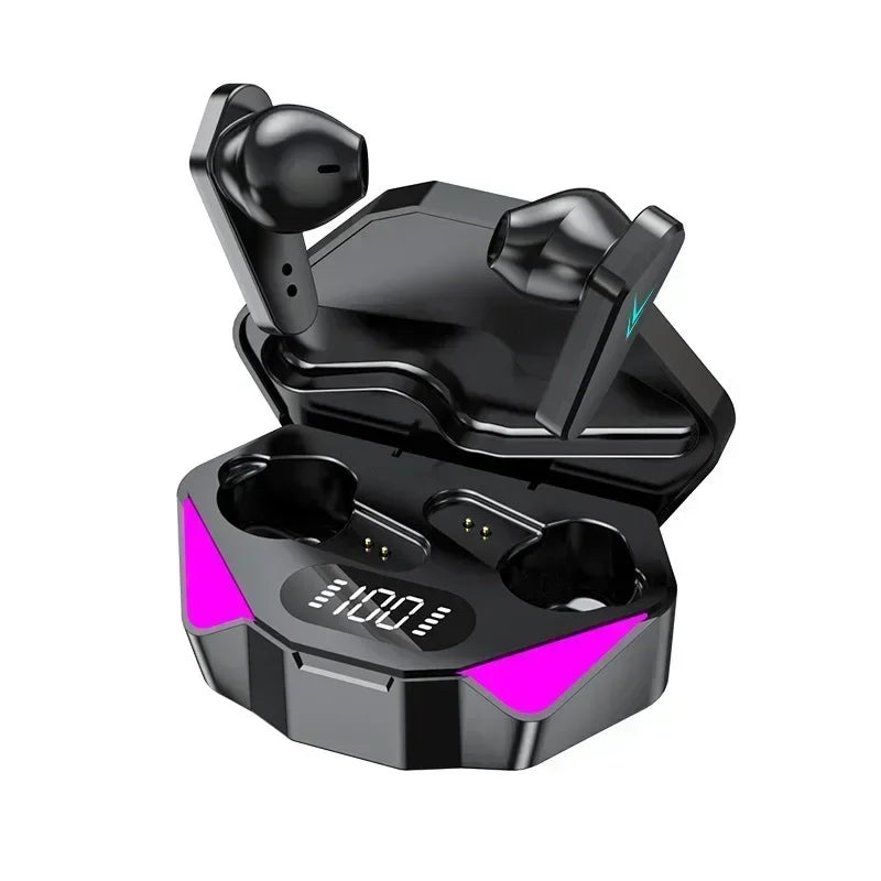 X15 Earphones Bluetooth Wireless Gamer Headphones 65ms Low Latency Zpaxo x15