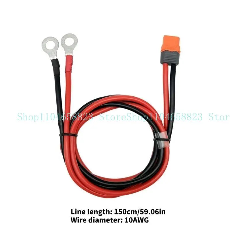 XT60i Female O Rings Connector Cable 10AWG Extension Cord Solar Zpaxo