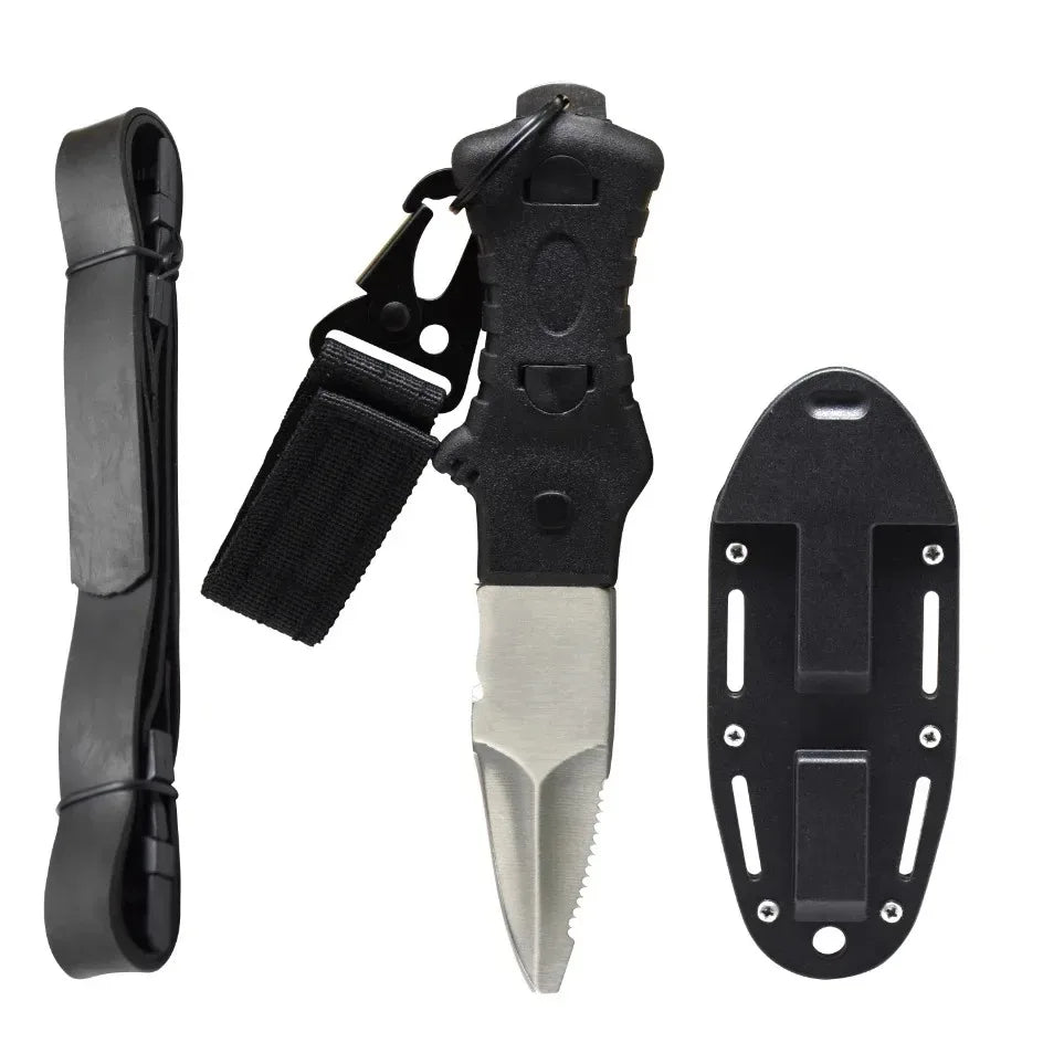 Stainless Steel Diving Knife – Spearfishing & Water Rescue Diving Knife Zpaxo Diving Knife