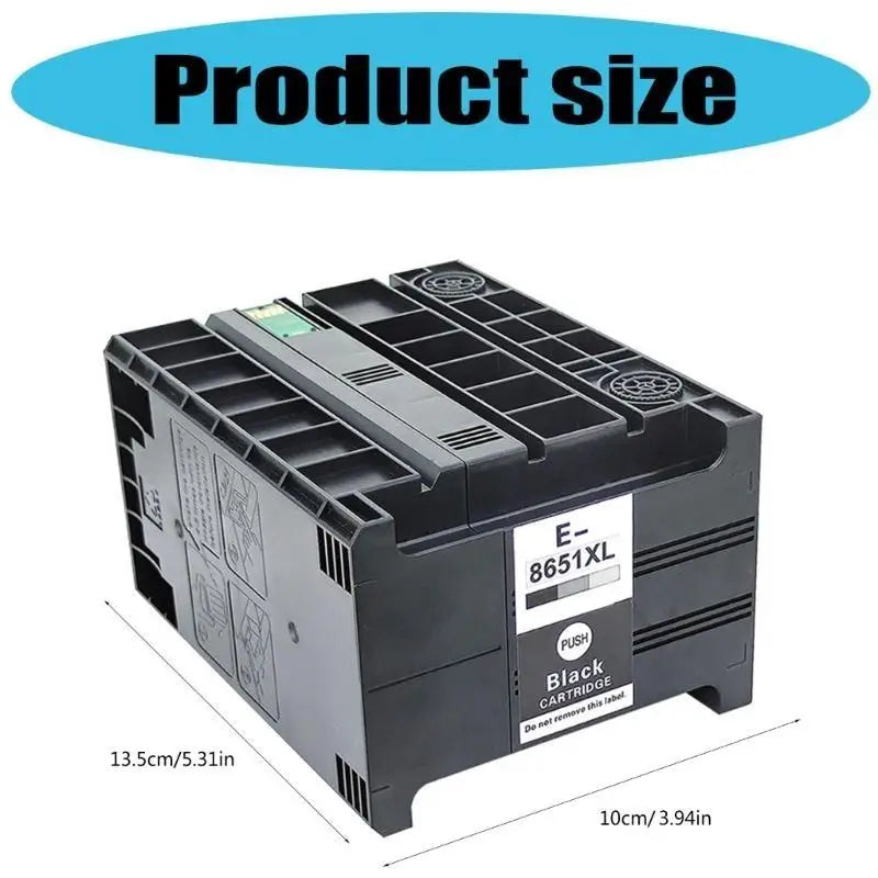 652F T8651 T8651XL Black Cartridge Replacement For WorkForce WF-M5190DW BAM/WF-M5191/WF-M5193/WF-M5690DWF/WF-M5690DWF Zpaxo