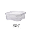 Stackable Microwave-Safe Food Containers for Veggies, Meat, Ginger, Grains - Kitchen & Camping Use Zpaxo 1PC