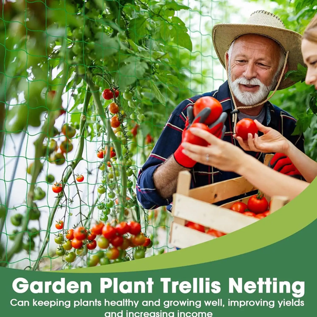Trellis Netting Climbing Plants Sturdy Plant Net Cucumber Flexible