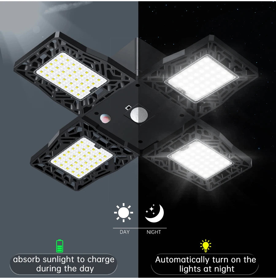 Solar Pendant Lights Indoor Led Outdoor Lighting 4 Mode Powered Shed Zpaxo