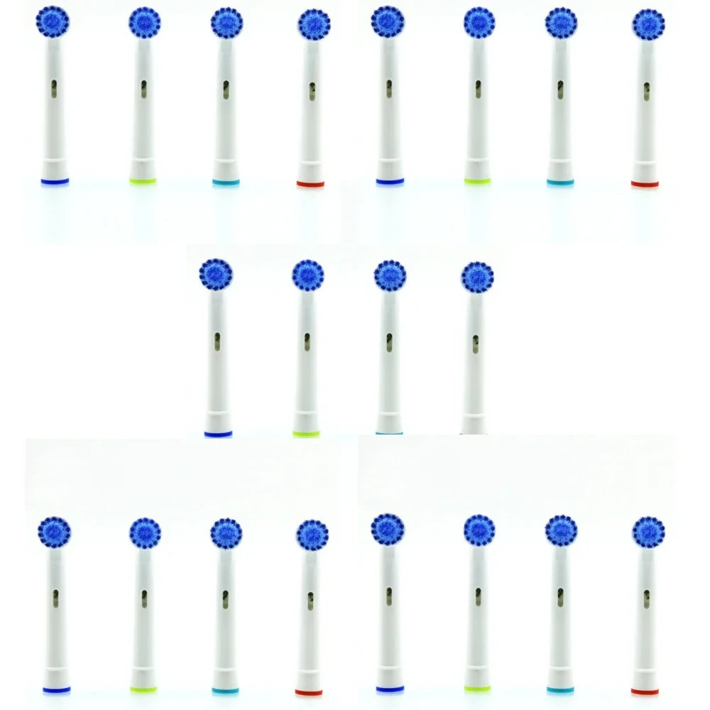 20/4pcs Set Electric Toothbrush Heads For Oral B Sensitive Replacement EB17Ultra EB10A SB-17A EB17S EB50Ultra EB17P EB10A Zpaxo EB17S-20pcs