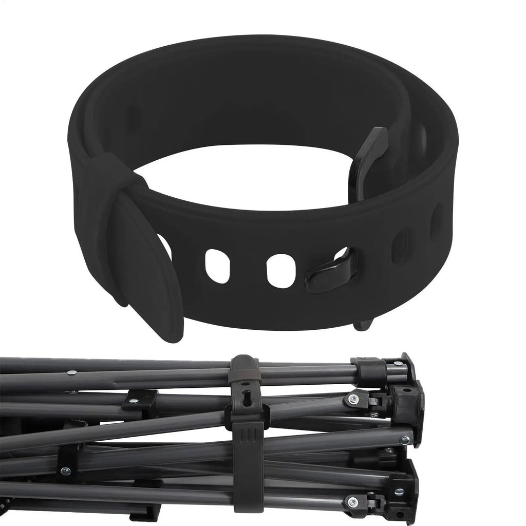 Rubber Tension Strap High Strength Cargo Belt Sport Water Bottle Compact Ties for Flashlight Luggage Air Pump Self Defense Stick Zpaxo