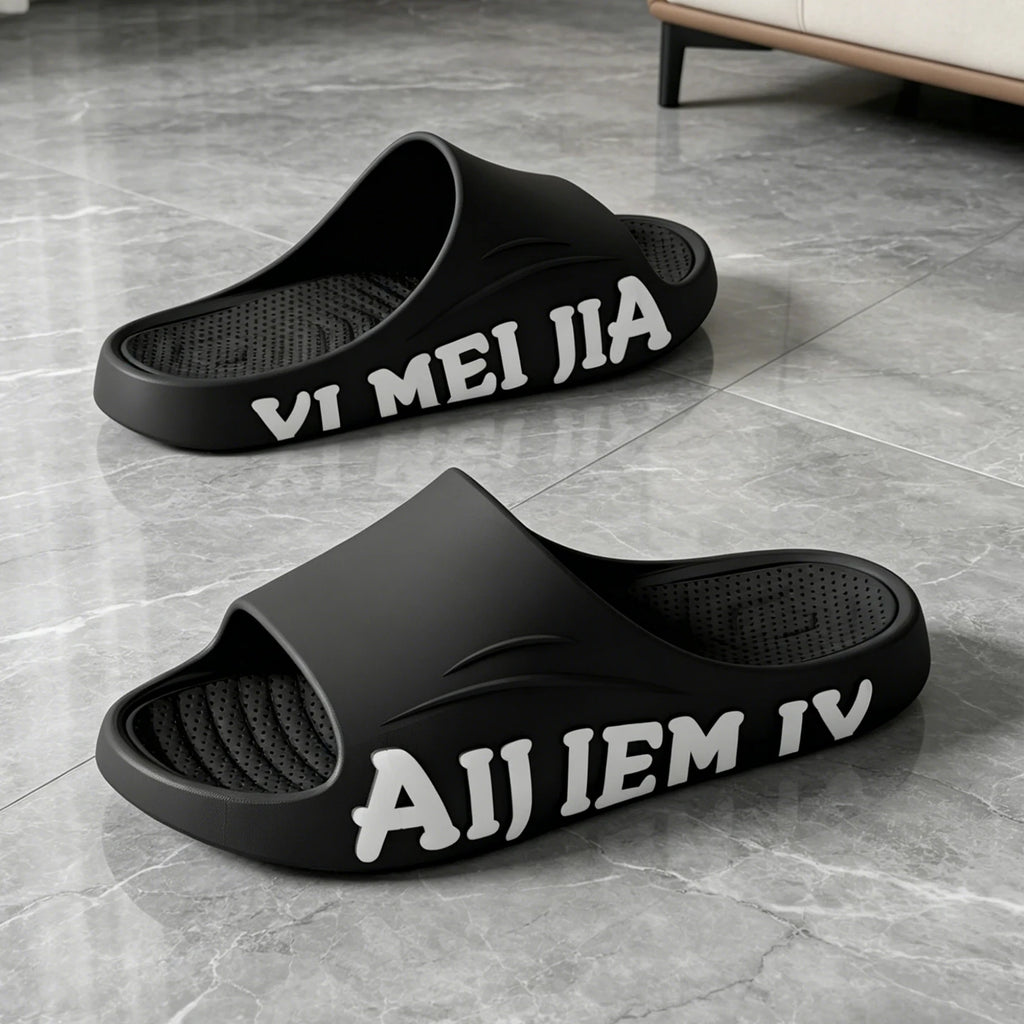 Non-slip Wear-resistant Slippers Unisex Comfortable Indoor House