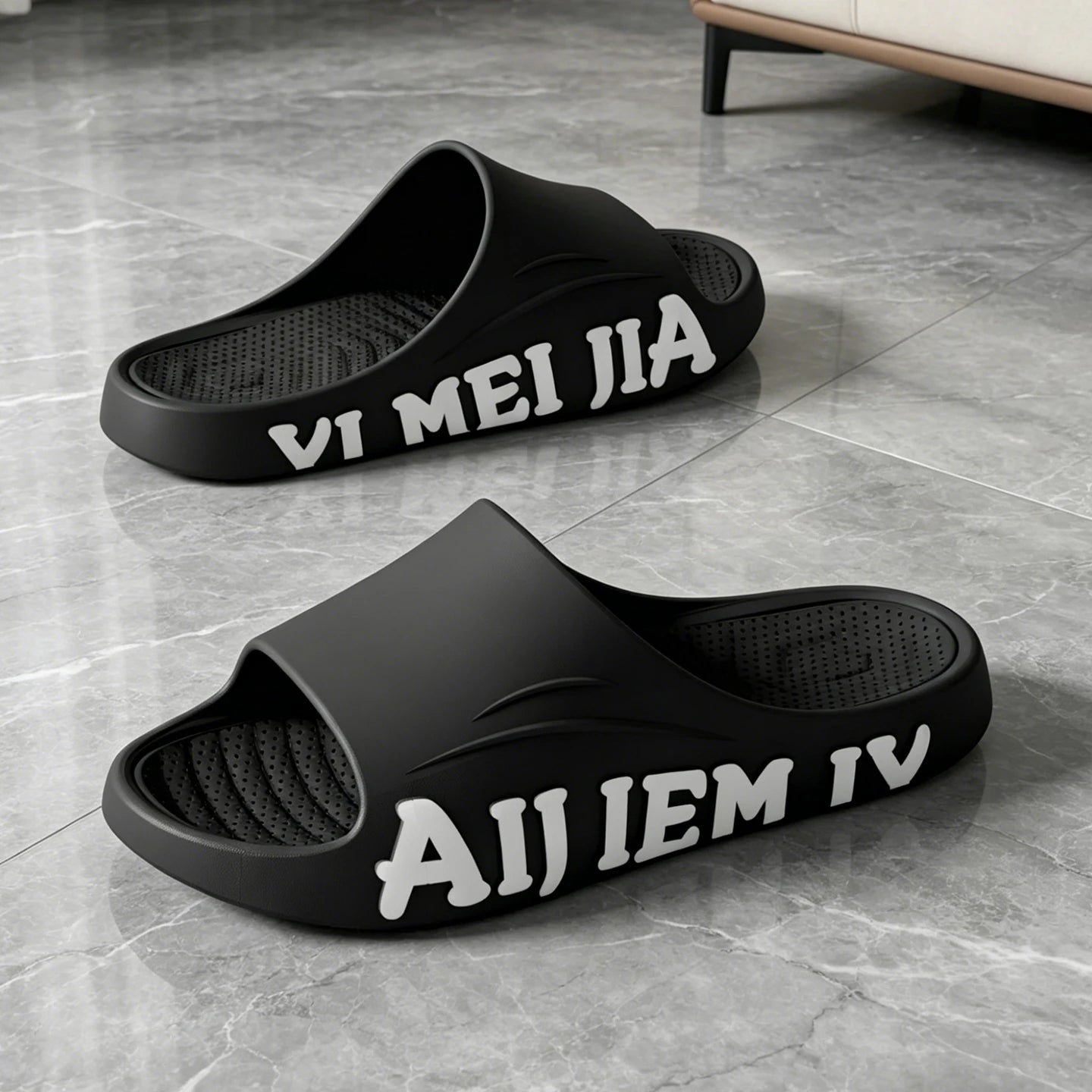Non-slip Wear-resistant Slippers Unisex Comfortable Indoor House