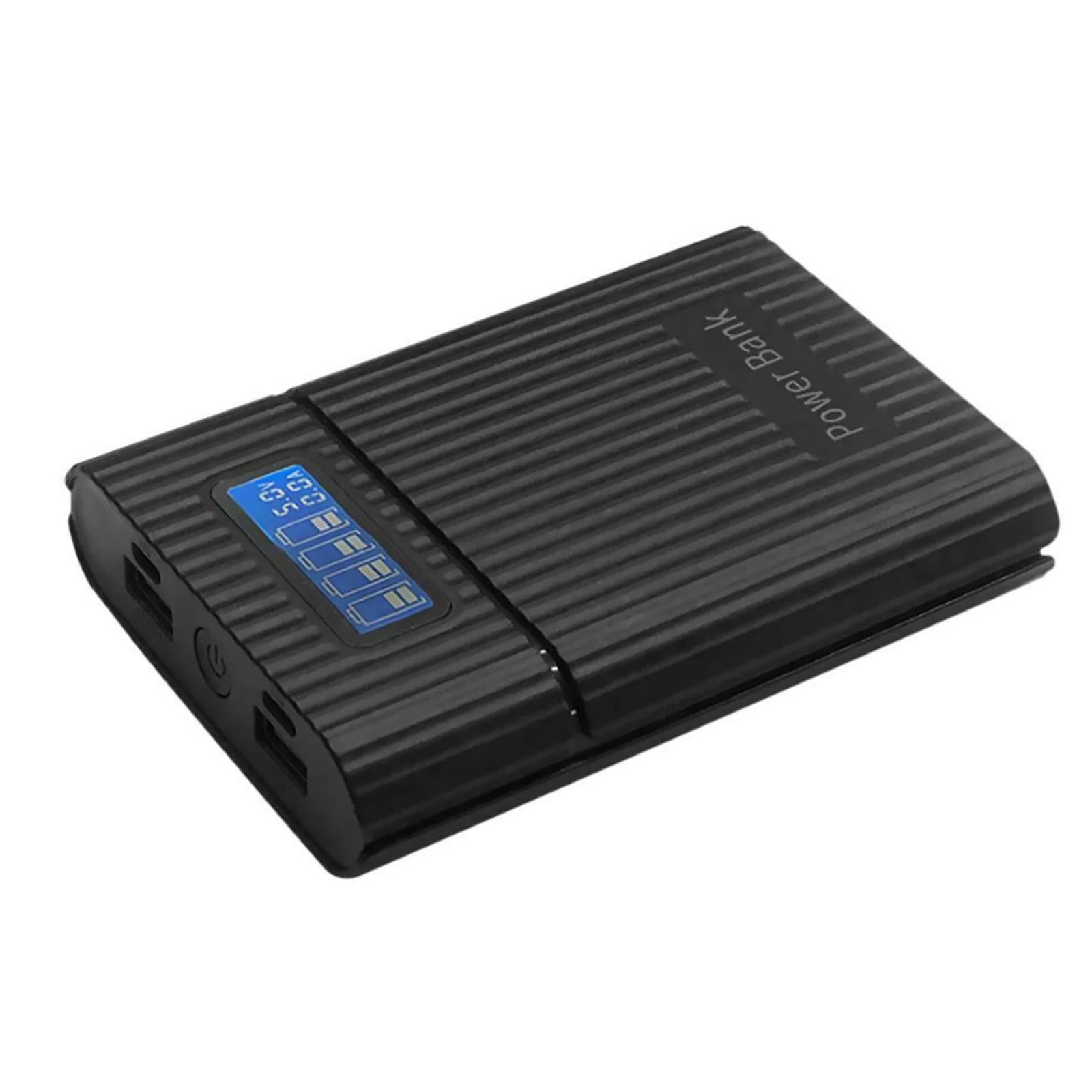 DIY Power Bank Case 4 18650 Battery Charge Storage Box 5V Dual USB